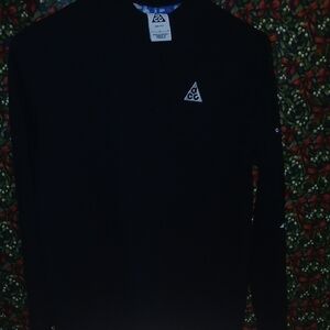 Nike ACG Black Long Sleeve Kids Tee